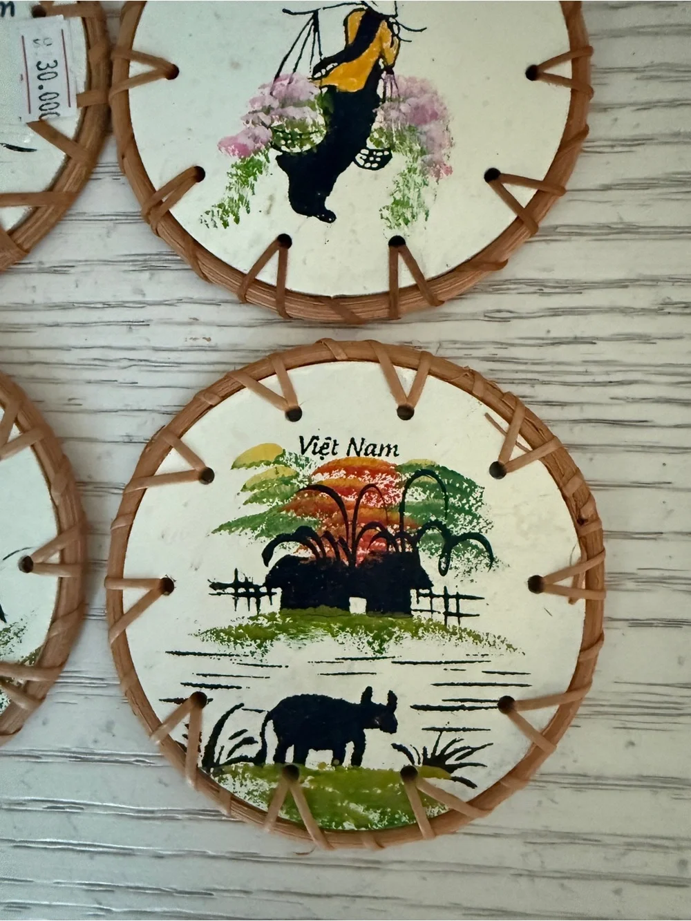 New Vietnam Souvenir Coaster Set (Set of 4)